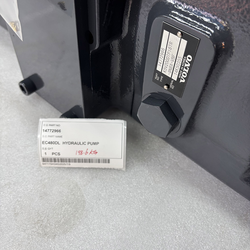 NEW AFTERMARK CHINA HYDRAULIC PUMP VOE14772966 VOE14625693 K5V200DTP18TR-9N8X-VBF FOR VOLVO EXCAVATOR EC480DL