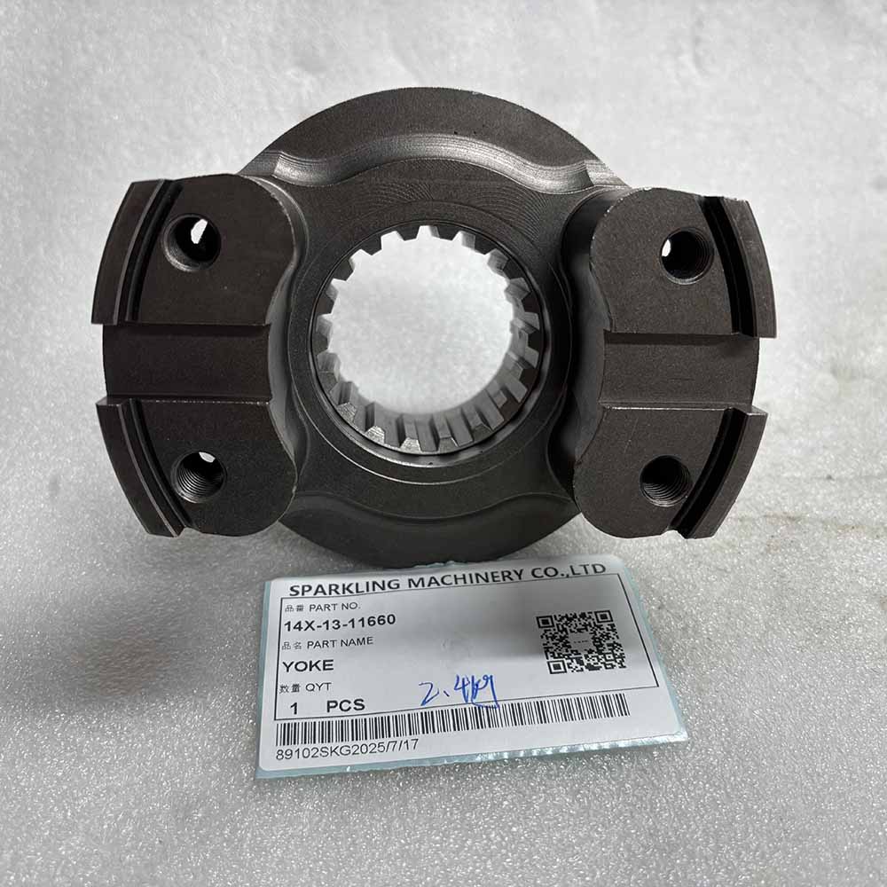 KOMATSU EXCAVATOR PARTS MADE IN CHINA NEW D60P D61E D61EX D61PX D65E 14X-13-11660 YOKE SPARKLING MACHINERY
