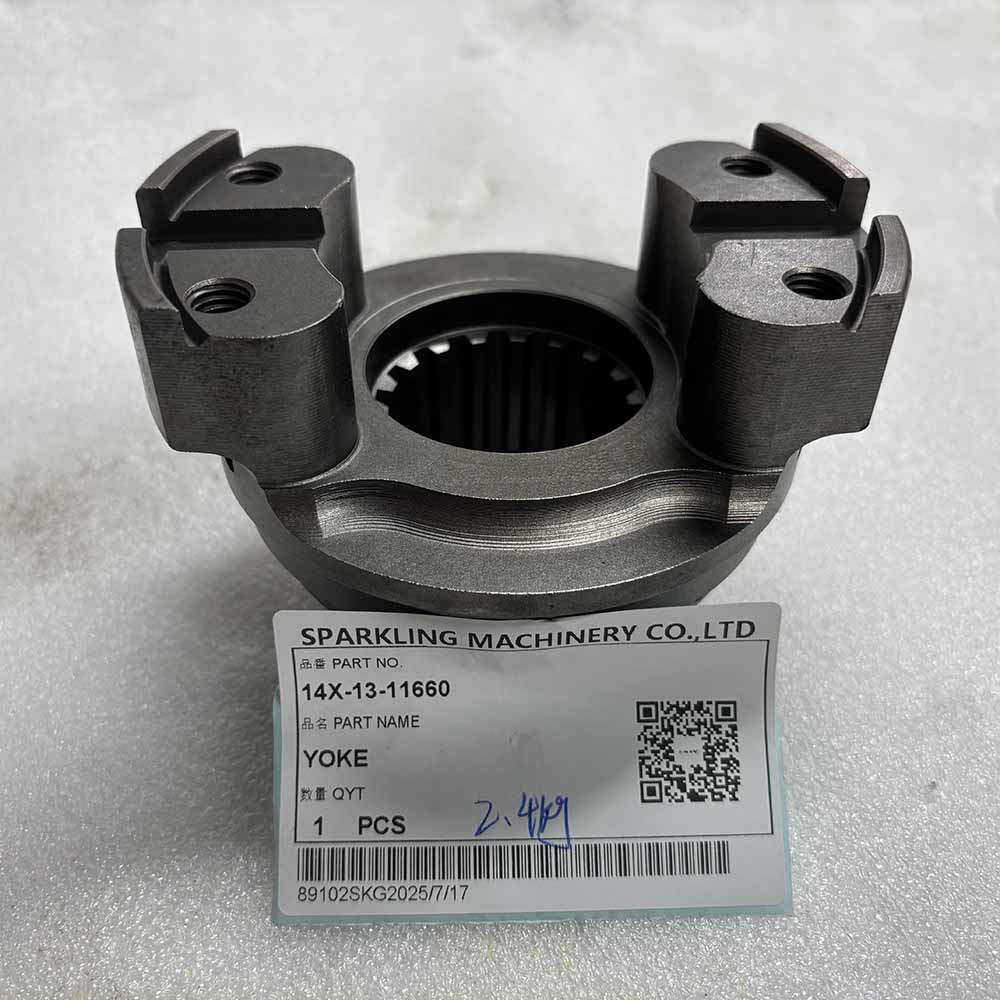 KOMATSU EXCAVATOR PARTS MADE IN CHINA NEW D60P D61E D61EX D61PX D65E 14X-13-11660 YOKE SPARKLING MACHINERY