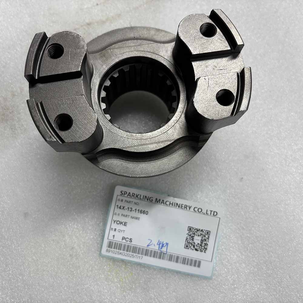 KOMATSU EXCAVATOR PARTS MADE IN CHINA NEW D60P D61E D61EX D61PX D65E 14X-13-11660 YOKE SPARKLING MACHINERY