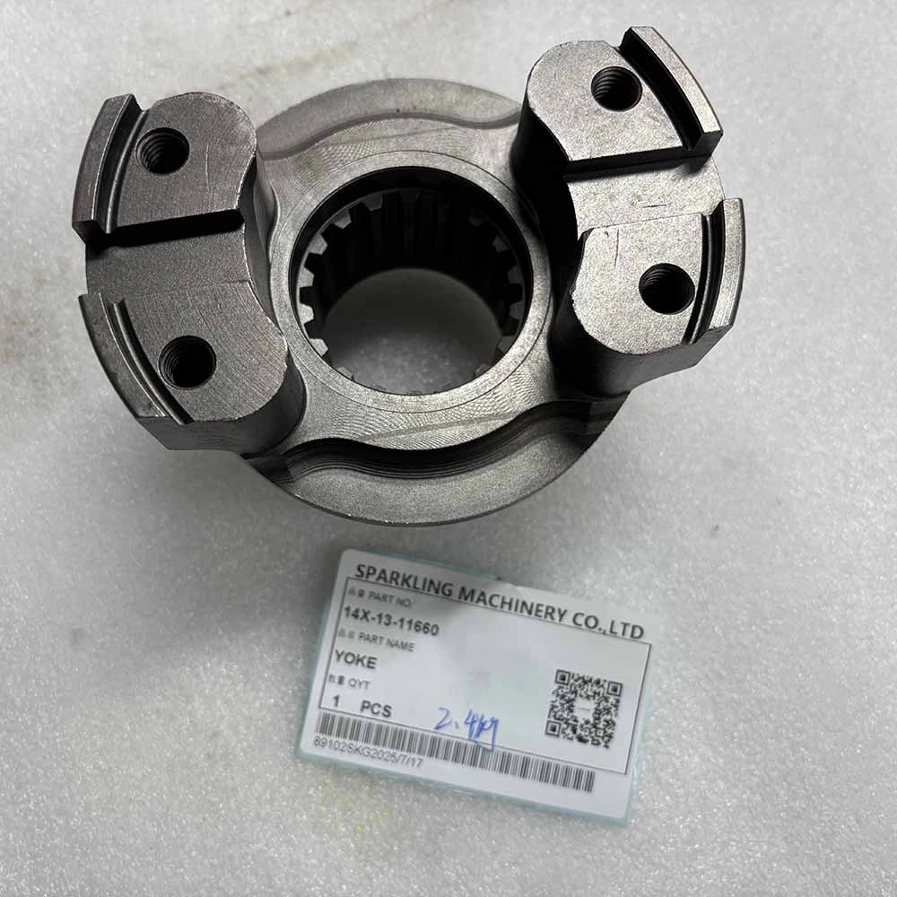 KOMATSU EXCAVATOR PARTS MADE IN CHINA NEW D60P D61E D61EX D61PX D65E 14X-13-11660 YOKE SPARKLING MACHINERY