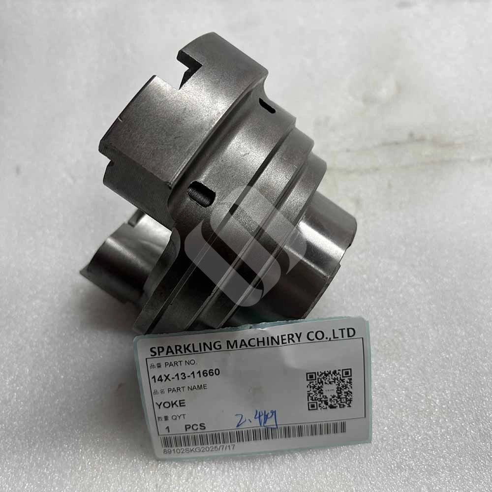 KOMATSU EXCAVATOR PARTS MADE IN CHINA NEW D60P D61E D61EX D61PX D65E 14X-13-11660 YOKE SPARKLING MACHINERY KOMATSU EXCAVATOR PARTS MADE IN CHINA NEW D60P D61E D61EX D61PX D65E 14X-13-11660 YOKE SPARKLING MACHINERY