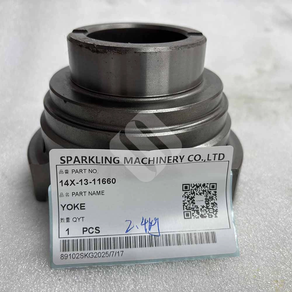 KOMATSU EXCAVATOR PARTS MADE IN CHINA NEW D60P D61E D61EX D61PX D65E 14X-13-11660 YOKE SPARKLING MACHINERY KOMATSU EXCAVATOR PARTS MADE IN CHINA NEW D60P D61E D61EX D61PX D65E 14X-13-11660 YOKE SPARKLING MACHINERY