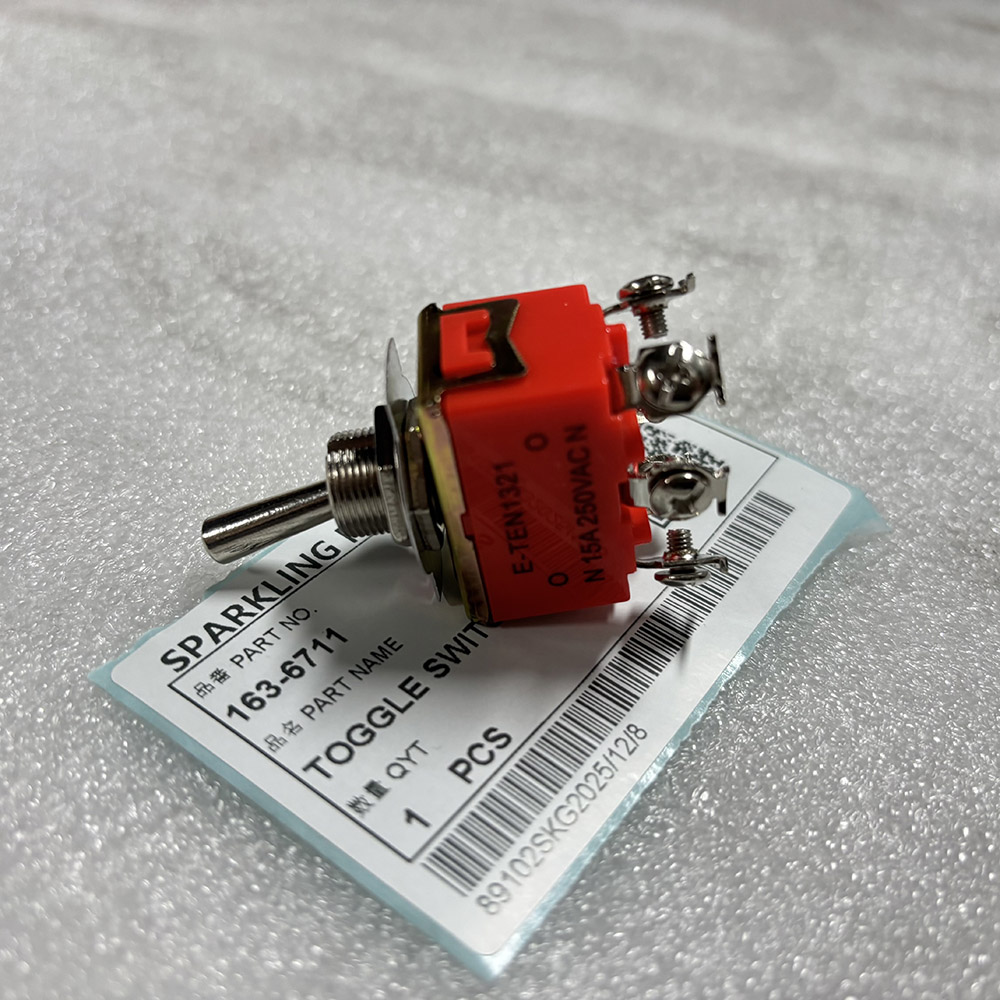 12-pin 163-6711 toggle switch for Caterpillar E320B excavator