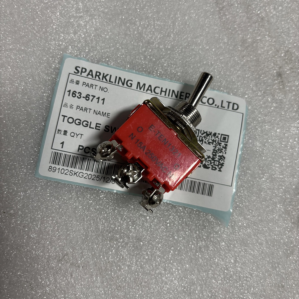 12-pin 163-6711 toggle switch for Caterpillar E320B excavator