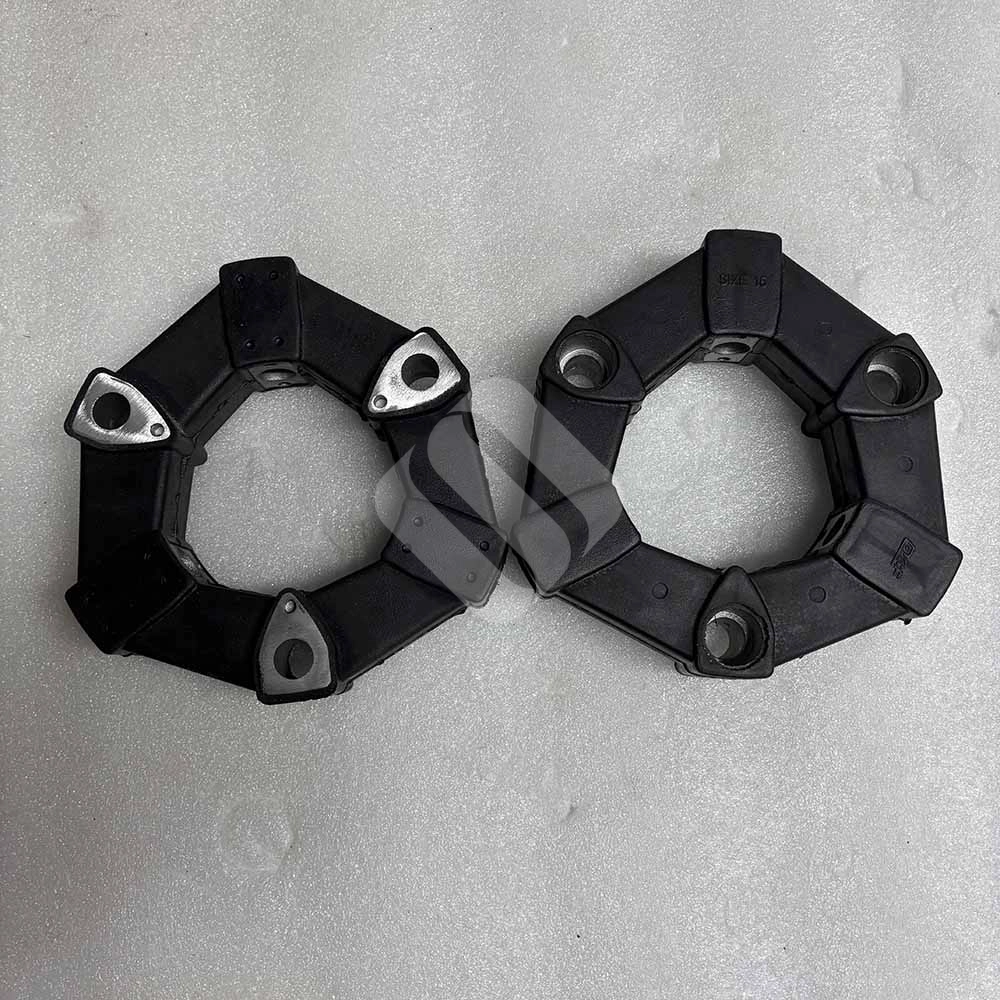 16AS Hydraulic Pump Drive Rubber Coupling for Komatsu PC35, PC40 16AS-hydraulic-pump-rubber-centaflex-element-front-view