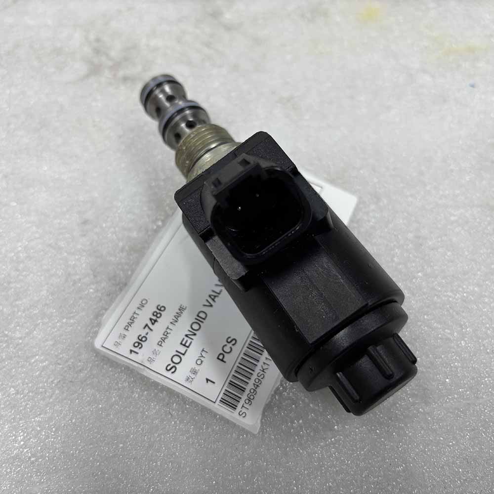 Caterpillar EXCAVATOR PARTS MADE IN CHINA NEW M313C M313D M315C M315D 196-7486 SOLENOID VALVE SPARKLING MACHINERY