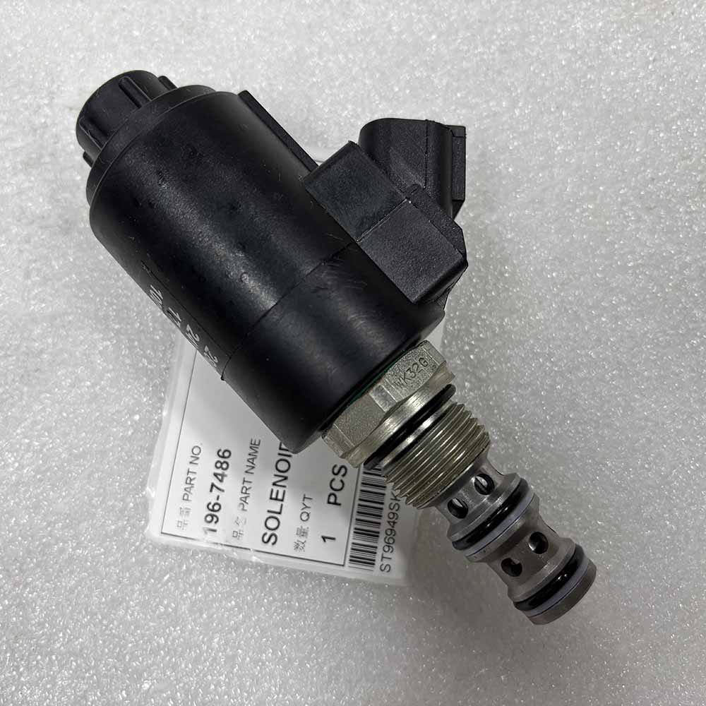 Caterpillar EXCAVATOR PARTS MADE IN CHINA NEW M313C M313D M315C M315D 196-7486 SOLENOID VALVE SPARKLING MACHINERY