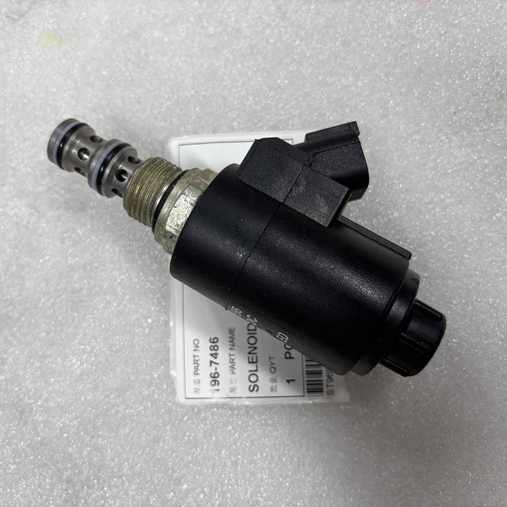 Caterpillar EXCAVATOR PARTS MADE IN CHINA NEW M313C M313D M315C M315D 196-7486 SOLENOID VALVE SPARKLING MACHINERY