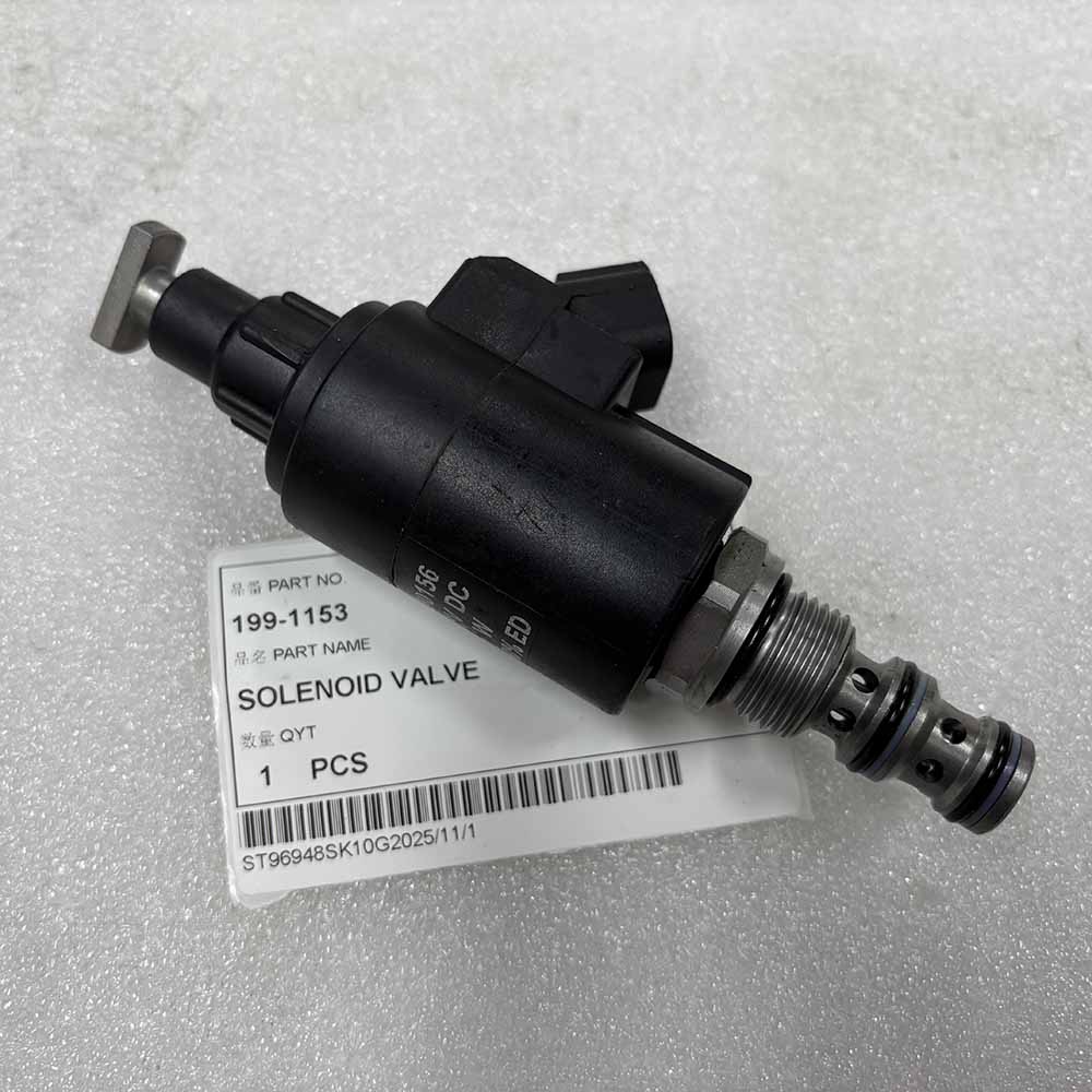 Caterpillar EXCAVATOR PARTS MADE IN CHINA NEW M313C M313D M315C M315D 199-1153 SOLENOID VALVE SPARKLING MACHINERY
