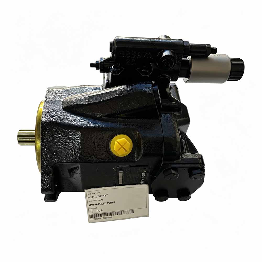 Genuine-Volvo-VOE17507437-hydraulic-piston-pump-side-view