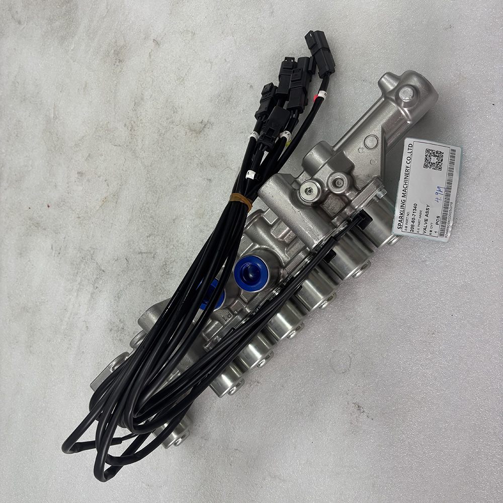 PC400-7 50001-UP PC400LC-7 50001-UP 208-60-71330 2086071330 SOLENOID VALVE ASSY ORIGINAL QUALITY 4.9KG