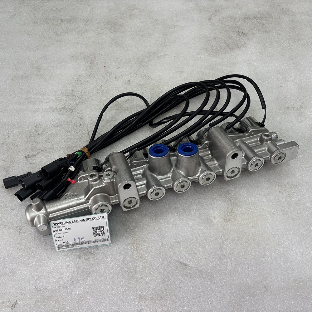PC400-7 50001-UP PC400LC-7 50001-UP 208-60-71330 2086071330 SOLENOID VALVE ASSY ORIGINAL QUALITY 4.9KG