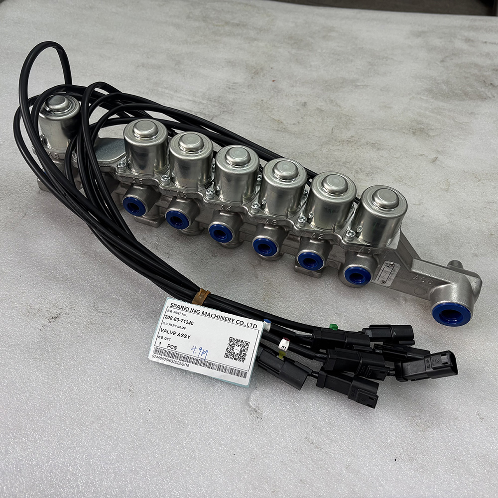 PC400-7 50001-UP PC400LC-7 50001-UP 208-60-71330 2086071330 SOLENOID VALVE ASSY ORIGINAL QUALITY 4.9KG