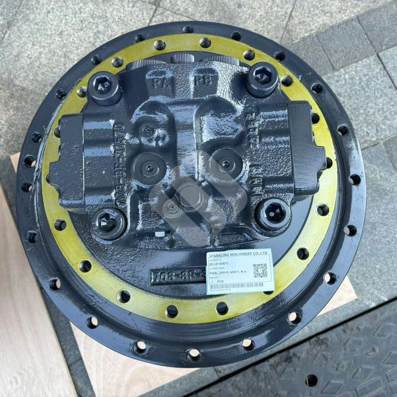 Excavator Spare Parts 20Y-27-00670 20Y-27-00660 FINAL DRIVE ASSY PC200-8MO PC210L-10 Excavator Spare Parts 20Y-27-00670 20Y-27-00660 FINAL DRIVE ASSY PC200-8MO PC210L-10