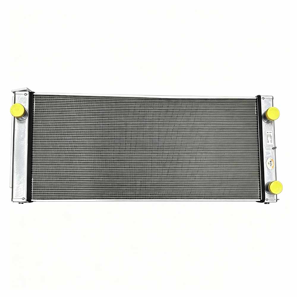 Komatsu-WA470-8E0-replacement-engine-radiator-4210361111-header-and-core-close-up