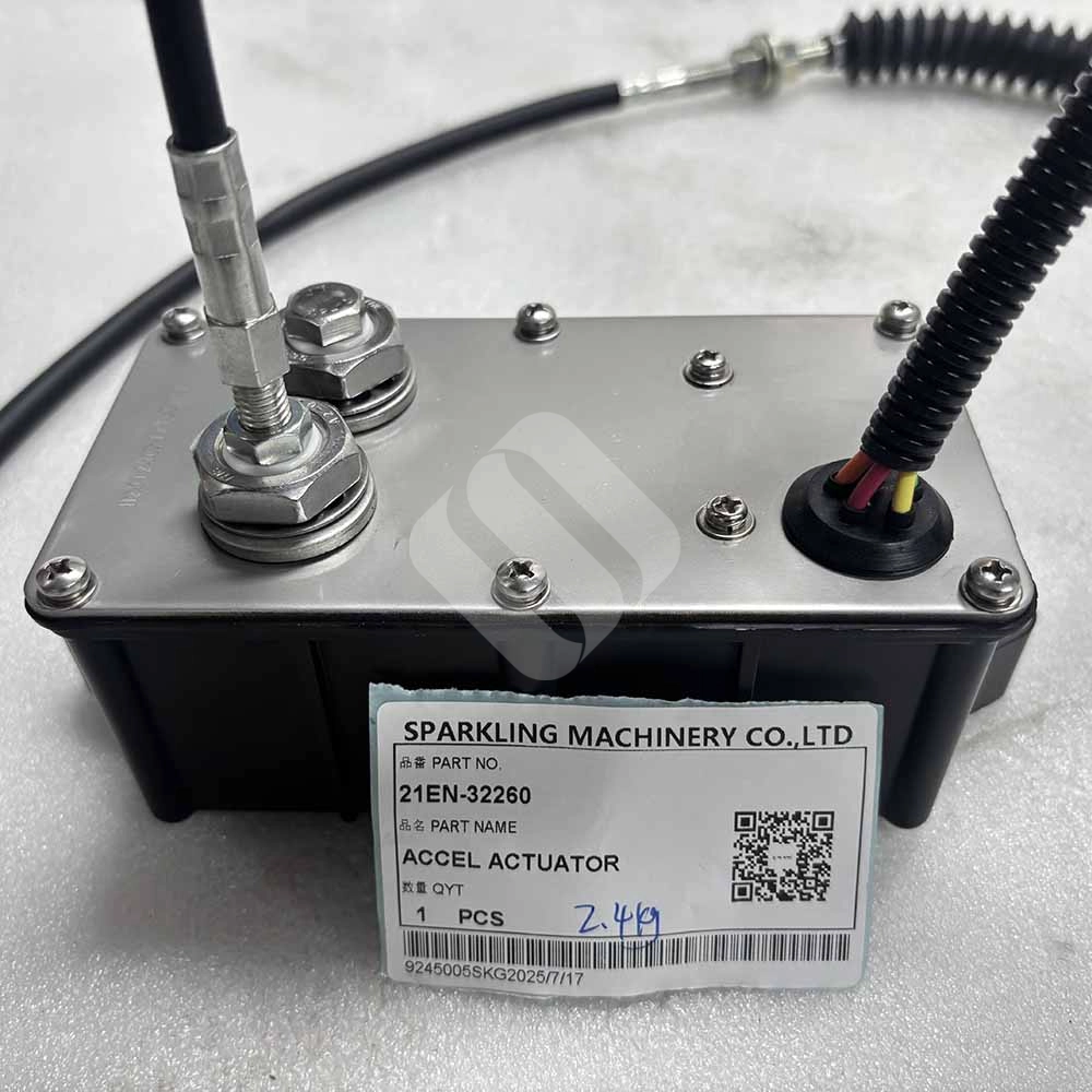 HYUNDAI EXCAVATOR PARTS MADE IN CHINA NEW R110-7 R140LC-7 R140W7 R210LC7H 21EN-32260 ACCEL ACTUATOR SPARKLING MACHINERY HYUNDAI EXCAVATOR PARTS MADE IN CHINA NEW R110-7 R140LC-7 R140W7 R210LC7H 21EN-32260 ACCEL ACTUATOR SPARKLING MACHINERY
