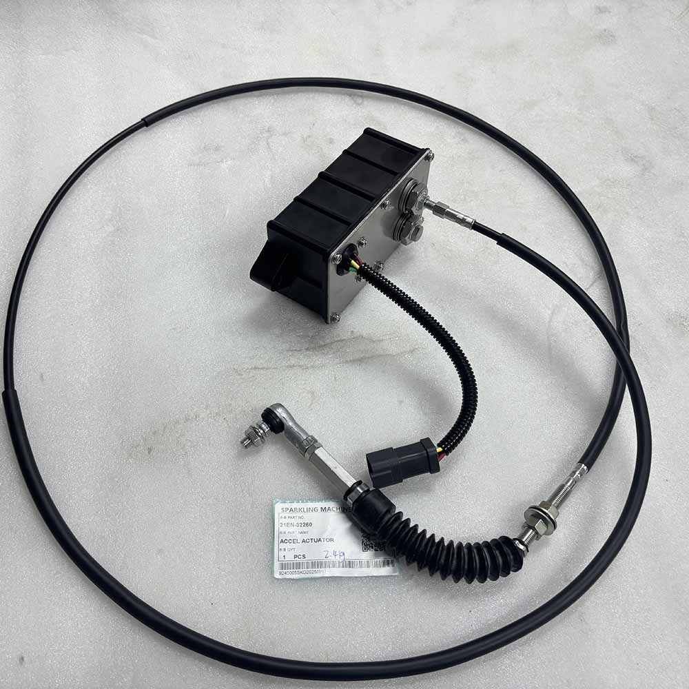 HYUNDAI EXCAVATOR PARTS MADE IN CHINA NEW R110-7 R140LC-7 R140W7 R210LC7H 21EN-32260 ACCEL ACTUATOR SPARKLING MACHINERY