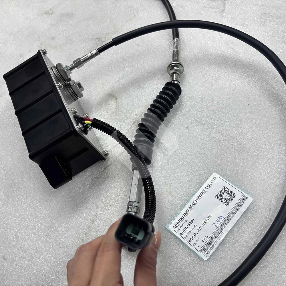 HYUNDAI EXCAVATOR PARTS MADE IN CHINA NEW R110-7 R140LC-7 R140W7 R210LC7H 21EN-32260 ACCEL ACTUATOR SPARKLING MACHINERY 21EN-32260 (5)
