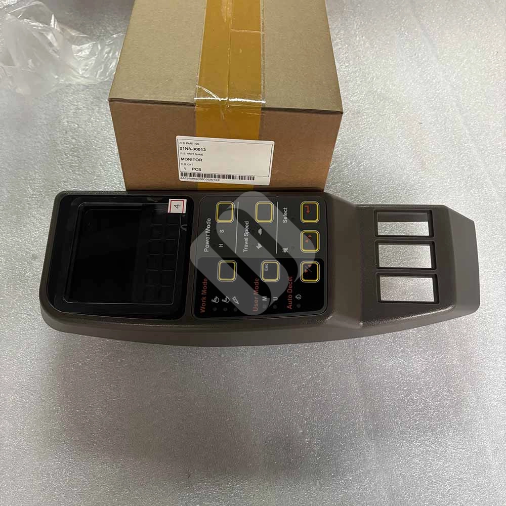 24V Monitor 21N8-30013 Compatible with Hyundai Excavators R110-7 R140LC-7 R140W-7 R170W-7 R200W-7 Instrument Display Panel for Construction Equipment 24V Monitor 21N8-30013 for Hyundai Excavator