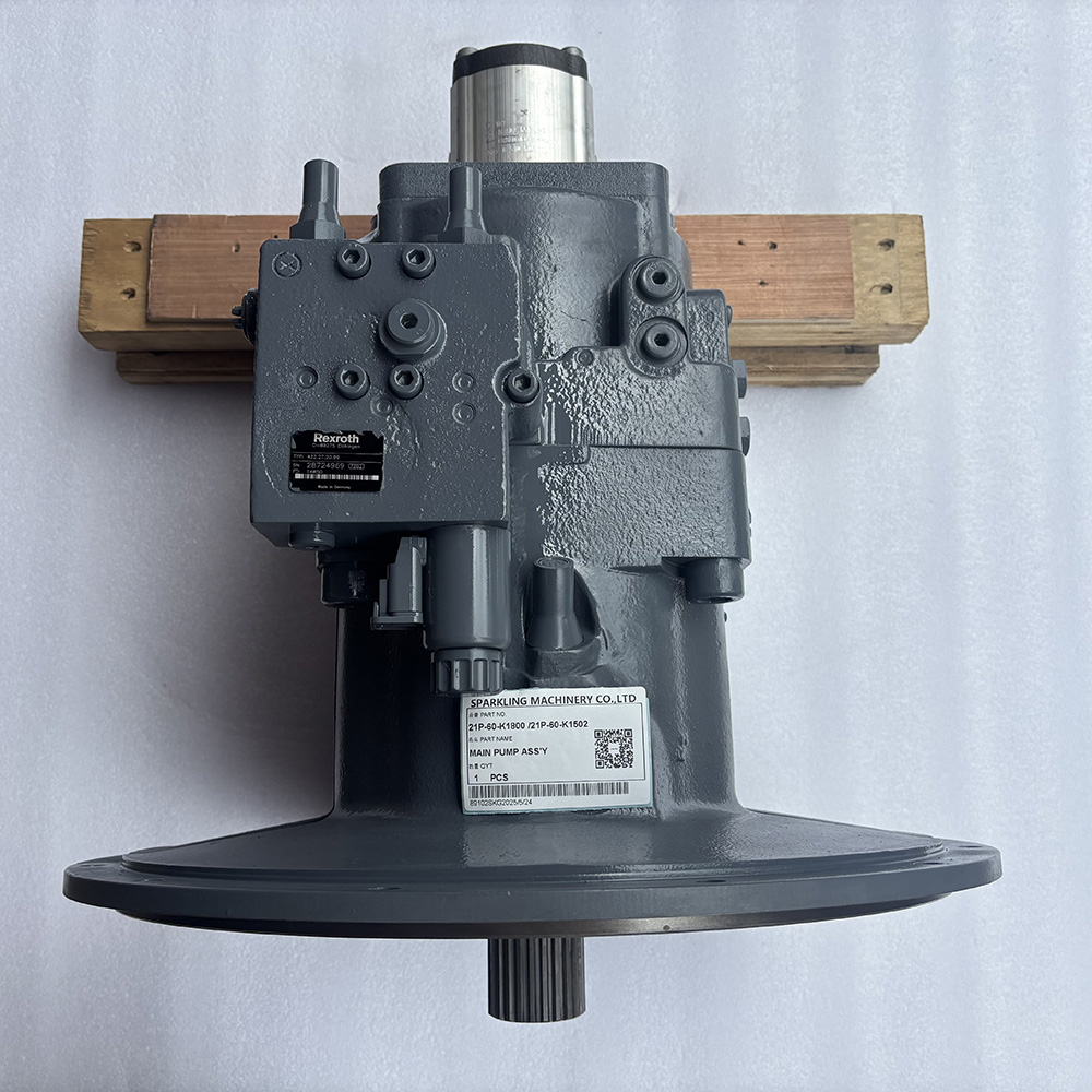 SPARKLING MACHINERY PC200EL-6K 21P-60-K1800 21P-60-K1502 HYDRAULIC MAIN PUMP ASSY