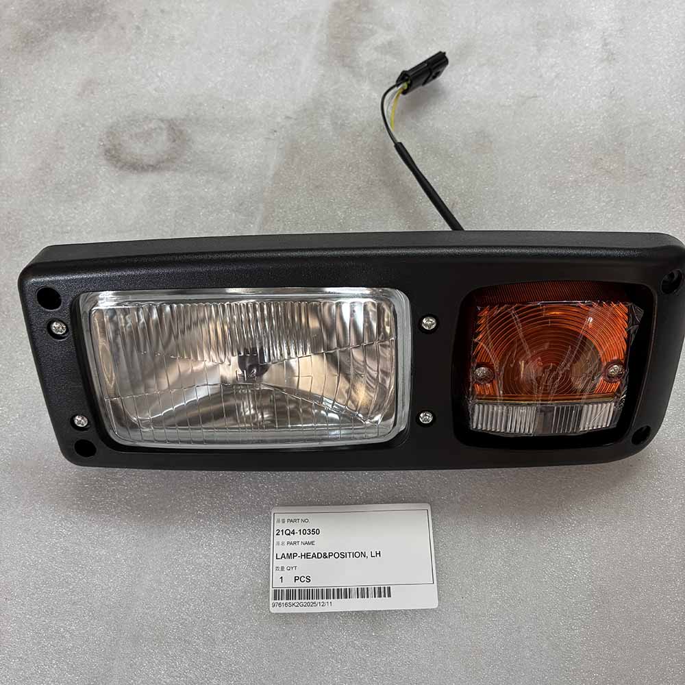 Hyundai HW140 HW160 LH Work Light Assembly