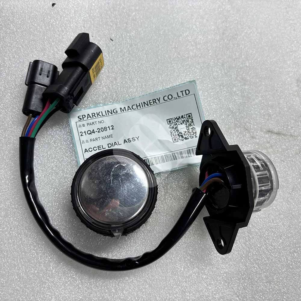 HYUNDAI EXCAVATOR PARTS MADE IN CHINA NEW R140LC-9 R140LC-9A R140LC-9S R160LC-9 21Q4-20812 ACCEL DIAL ASSY SPARKLING MACHINERY HYUNDAI EXCAVATOR PARTS MADE IN CHINA NEW R140LC-9 R140LC-9A R140LC-9S R160LC-9 21Q4-20812 ACCEL DIAL ASSY SPARKLING MACHINERY