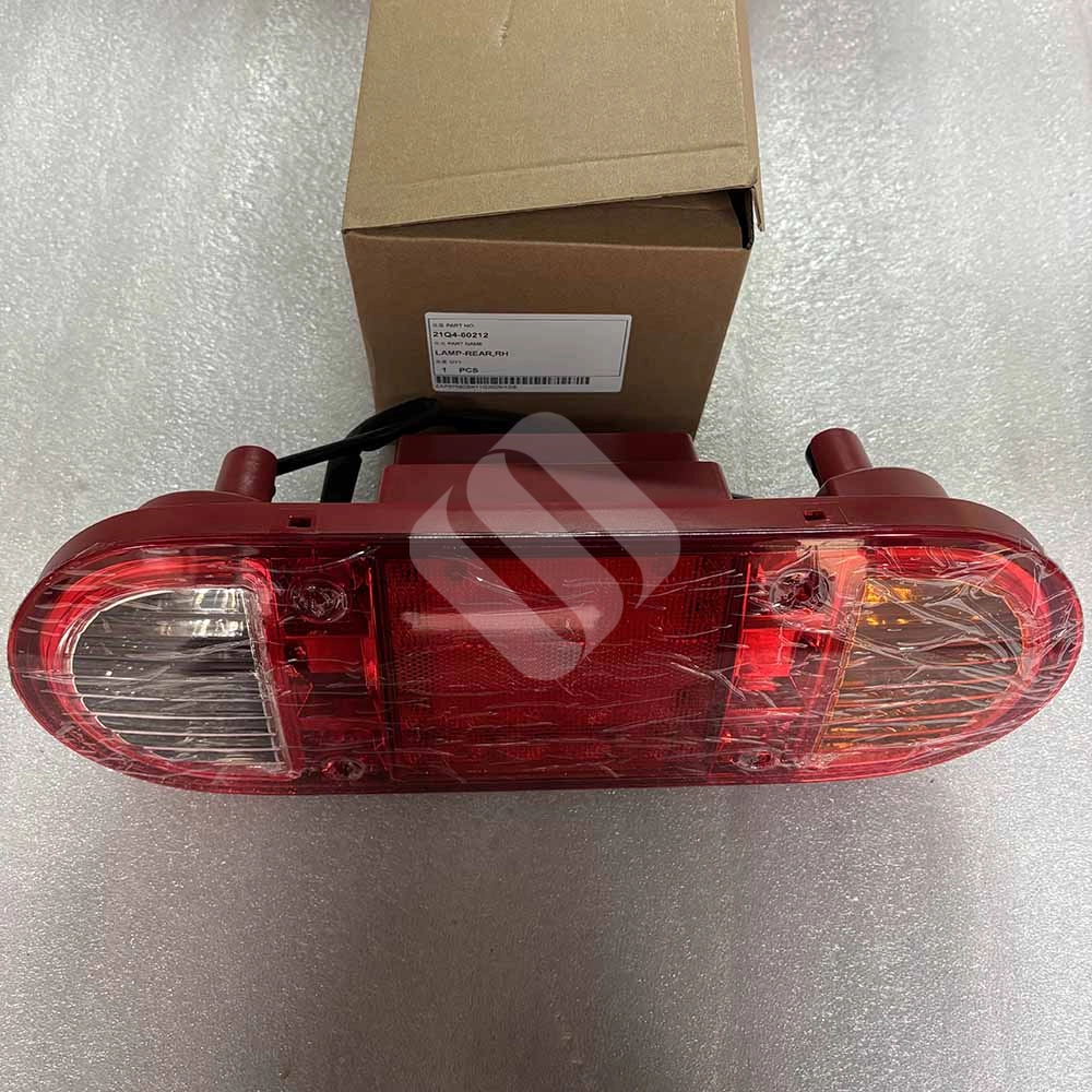 21Q4-60212 Rear Lamp RH Compatible with Hyundai Wheel Excavators R140W-9 R140W-9A R190W-9 R210W-9 Right Rear Tail Light Assembly Hyundai R140W-9 R140W-9A Right Rear Tail Light