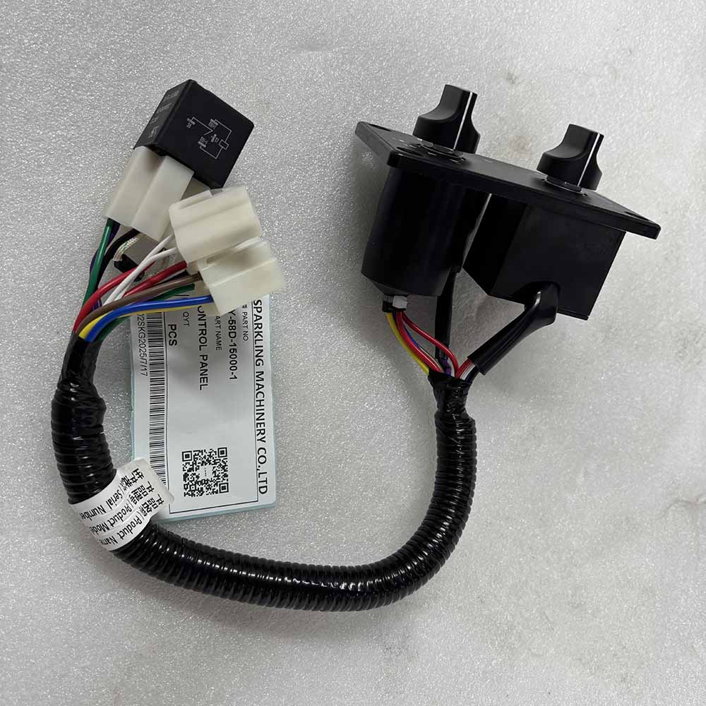 SHANTUI EXCAVATOR PARTS MADE IN CHINA NEW 23Y-58D-15000-1  CONTROL PANEL SPARKLING MACHINERY