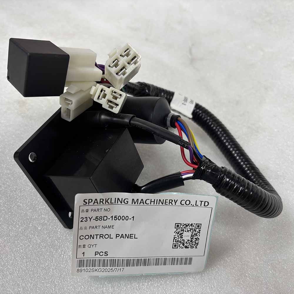 SHANTUI EXCAVATOR PARTS MADE IN CHINA NEW 23Y-58D-15000-1  CONTROL PANEL SPARKLING MACHINERY