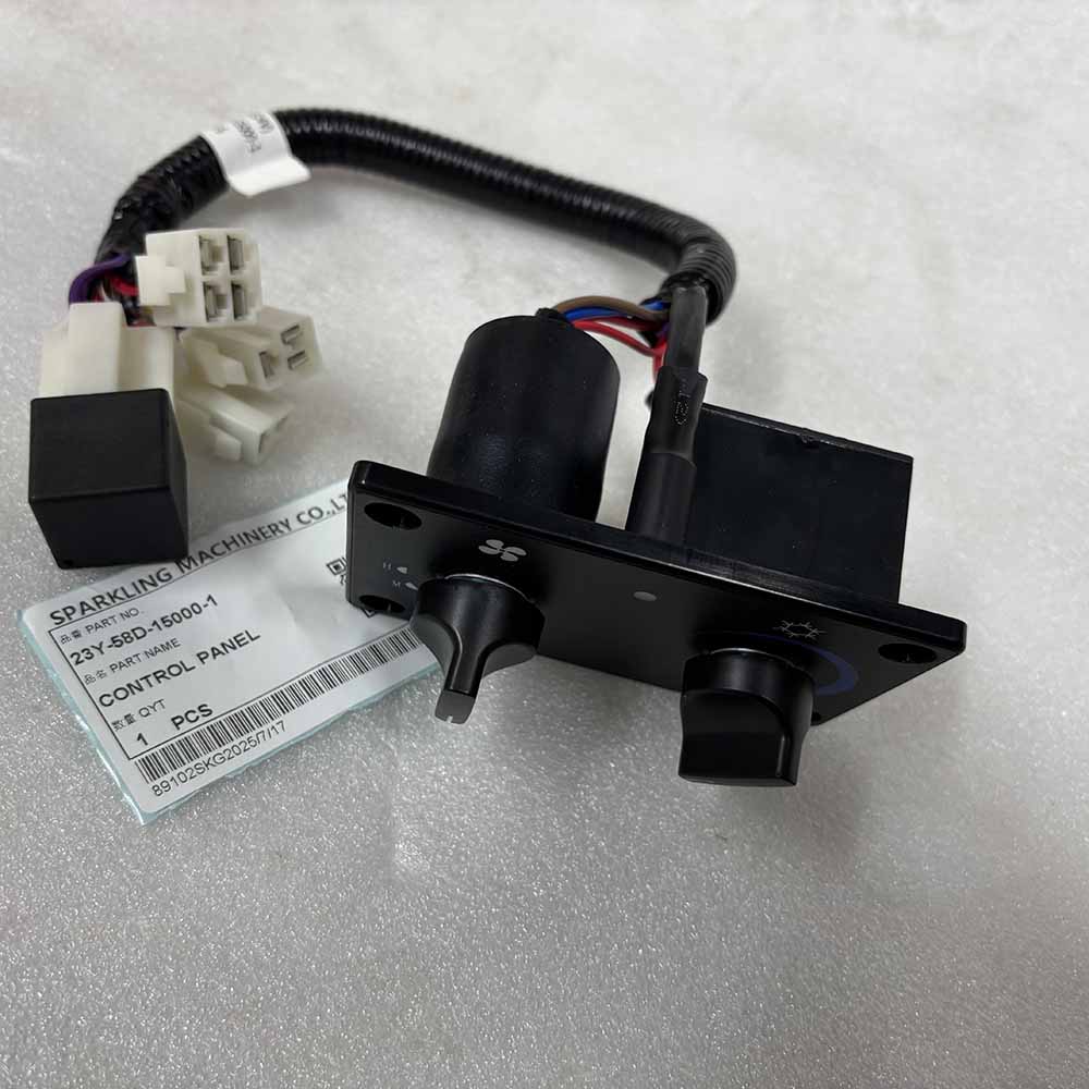 SHANTUI EXCAVATOR PARTS MADE IN CHINA NEW 23Y-58D-15000-1  CONTROL PANEL SPARKLING MACHINERY