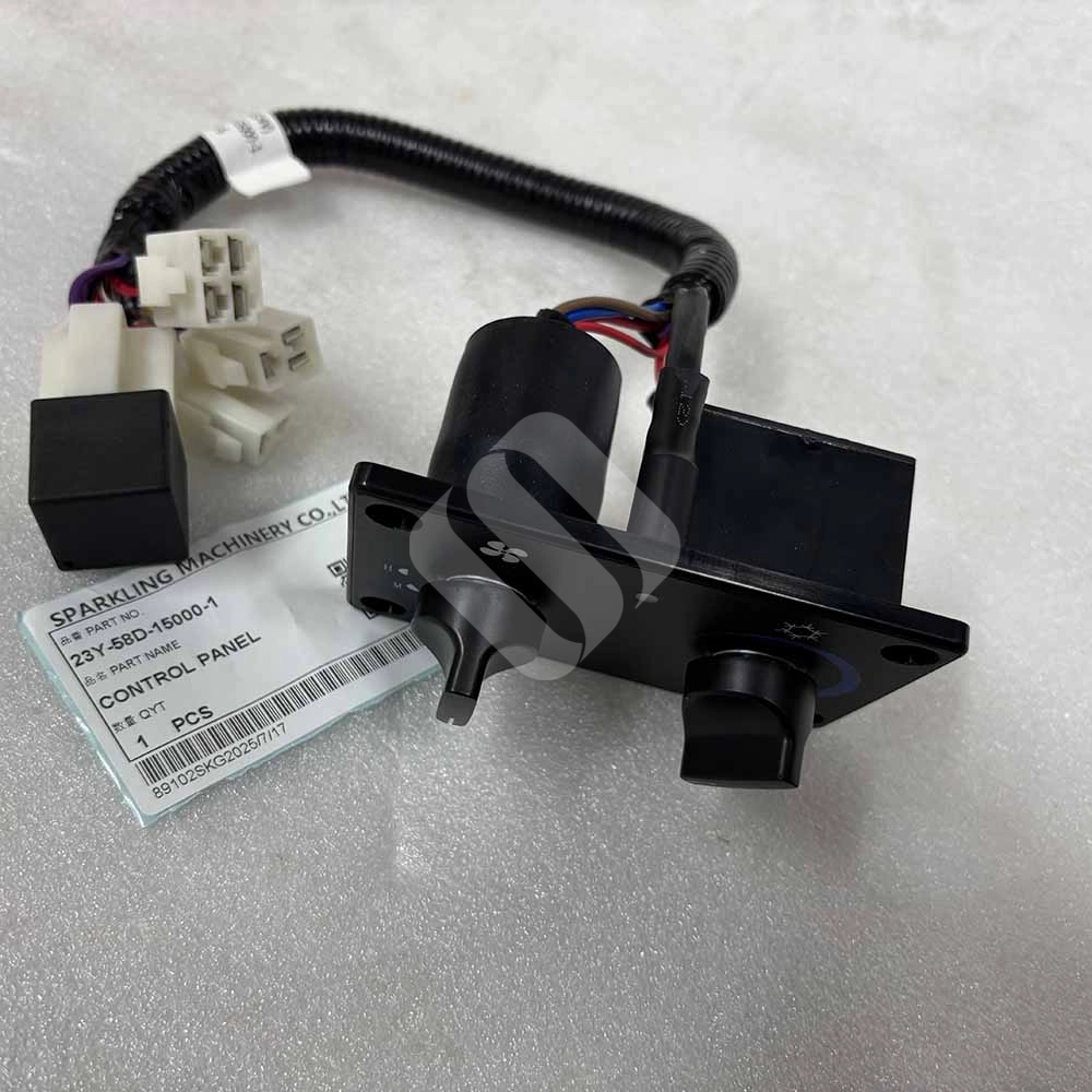 SHANTUI EXCAVATOR PARTS MADE IN CHINA NEW 23Y-58D-15000-1 CONTROL PANEL SPARKLING MACHINERY SHANTUI EXCAVATOR PARTS MADE IN CHINA NEW 23Y-58D-15000-1 CONTROL PANEL SPARKLING MACHINERY