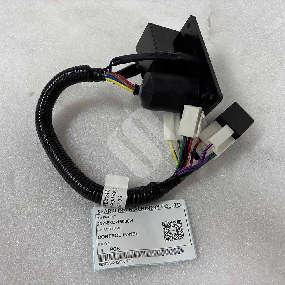 SHANTUI EXCAVATOR PARTS MADE IN CHINA NEW 23Y-58D-15000-1 CONTROL PANEL SPARKLING MACHINERY SHANTUI EXCAVATOR PARTS MADE IN CHINA NEW 23Y-58D-15000-1 CONTROL PANEL SPARKLING MACHINERY