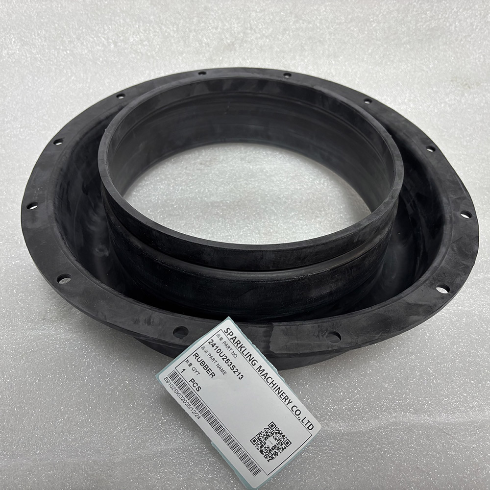 2410U253S213 rubber part for Kobelco SK100W excavator