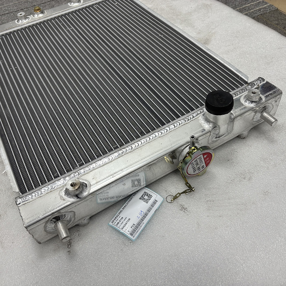 Caterpillar 245-2138, CA2452138 radiator, 2452138 radiator GP, CAT 305 mini excavator parts, CAT radiator assembly, Caterpillar cooling system, mini hydraulic excavator radiator, CAT radiator replacement
