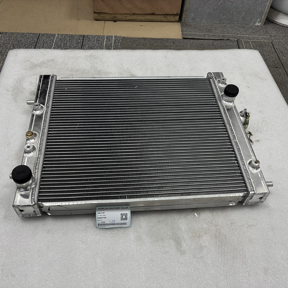 Caterpillar 245-2138, CA2452138 radiator, 2452138 radiator GP, CAT 305 mini excavator parts, CAT radiator assembly, Caterpillar cooling system, mini hydraulic excavator radiator, CAT radiator replacement