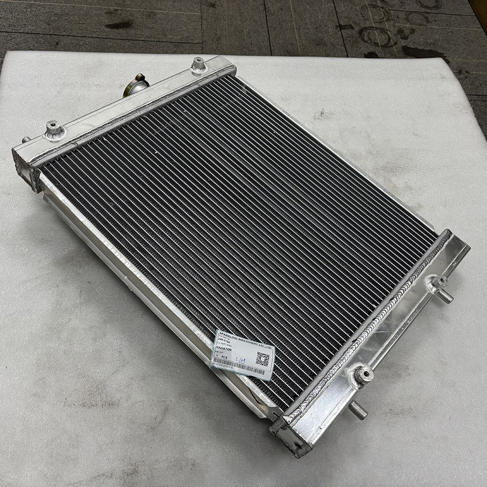 Caterpillar 245-2138, CA2452138 radiator, 2452138 radiator GP, CAT 305 mini excavator parts, CAT radiator assembly, Caterpillar cooling system, mini hydraulic excavator radiator, CAT radiator replacement