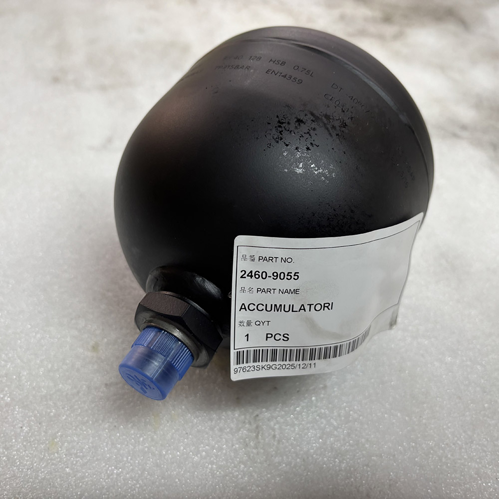 Doosan Daewoo excavator accumulator 2460-9055 front view