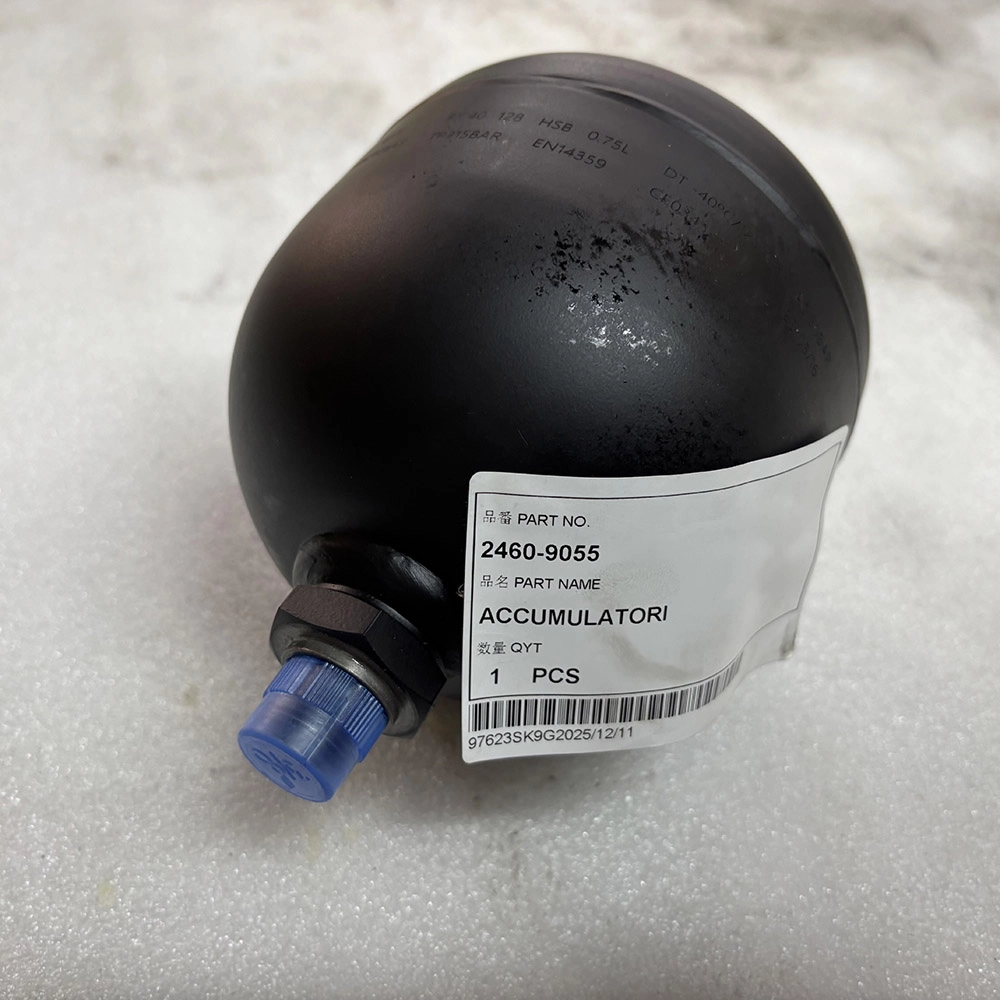 Doosan Daewoo excavator accumulator 2460-9055 front view