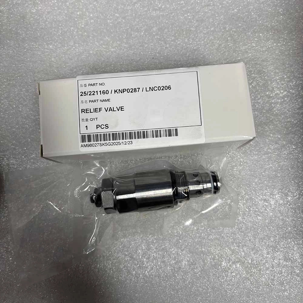 25221160 relief valve for doosan volvo excavator
