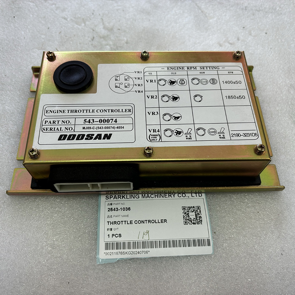 SOLAR 130LC-V SOLAR 150LC-V SOLAR 200W-V SOLAR 220LC-V 2543-1036 CONTROLLER;THROTTLE