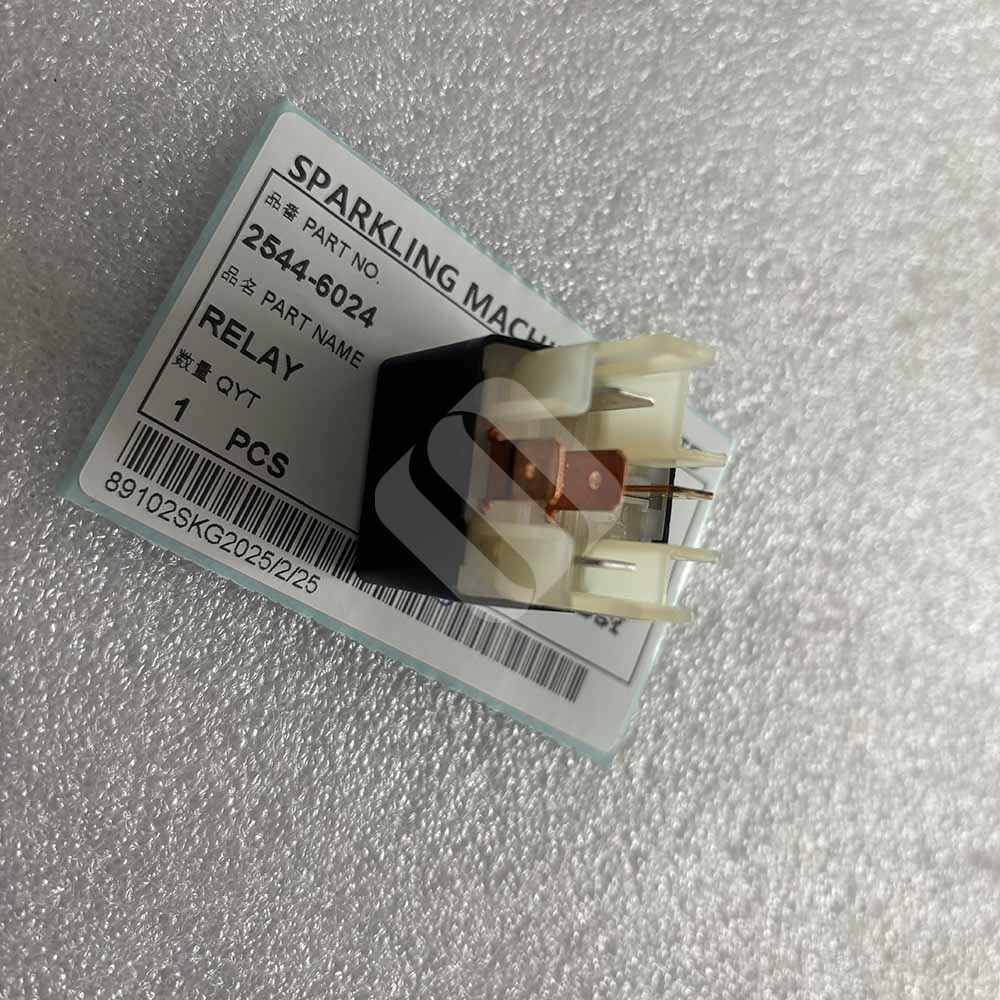 24V 2544-6024 Relay for Doosan(Daewoo) Excavators Solar 130LC-V 140LC-V 170W-V Doosan Daewoo relay 2544-6024 for Solar 130LC-V 140LC-V 170W-V