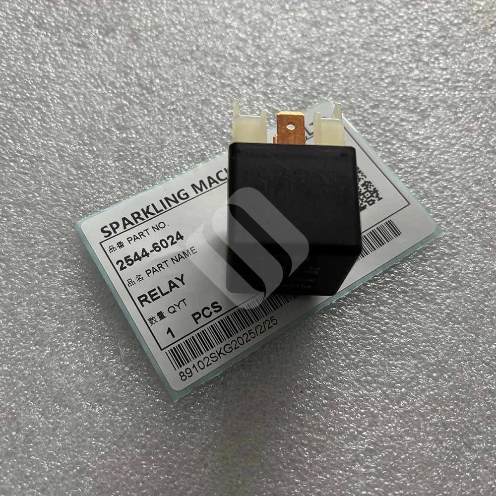 24V 2544-6024 Relay for Doosan(Daewoo) Excavators Solar 130LC-V 140LC-V 170W-V 2544-6024