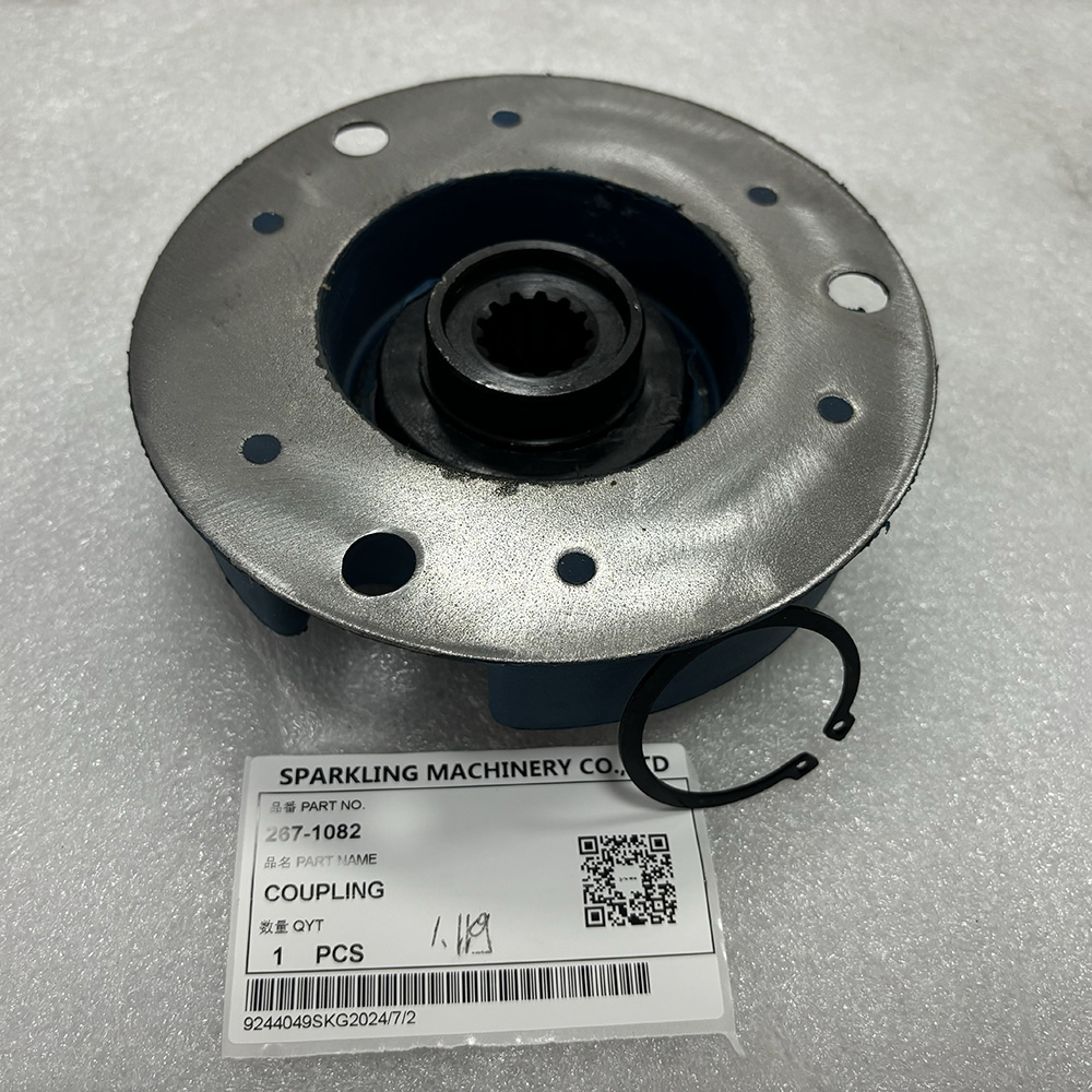 267-1082 coupling pump, CA2671082 China made, CAT 305.5E hydraulic pump coupling, CAT 305C CR pump part, Caterpillar wheel loader coupling, aftermarket CAT coupling, Caterpillar mini excavator spare parts