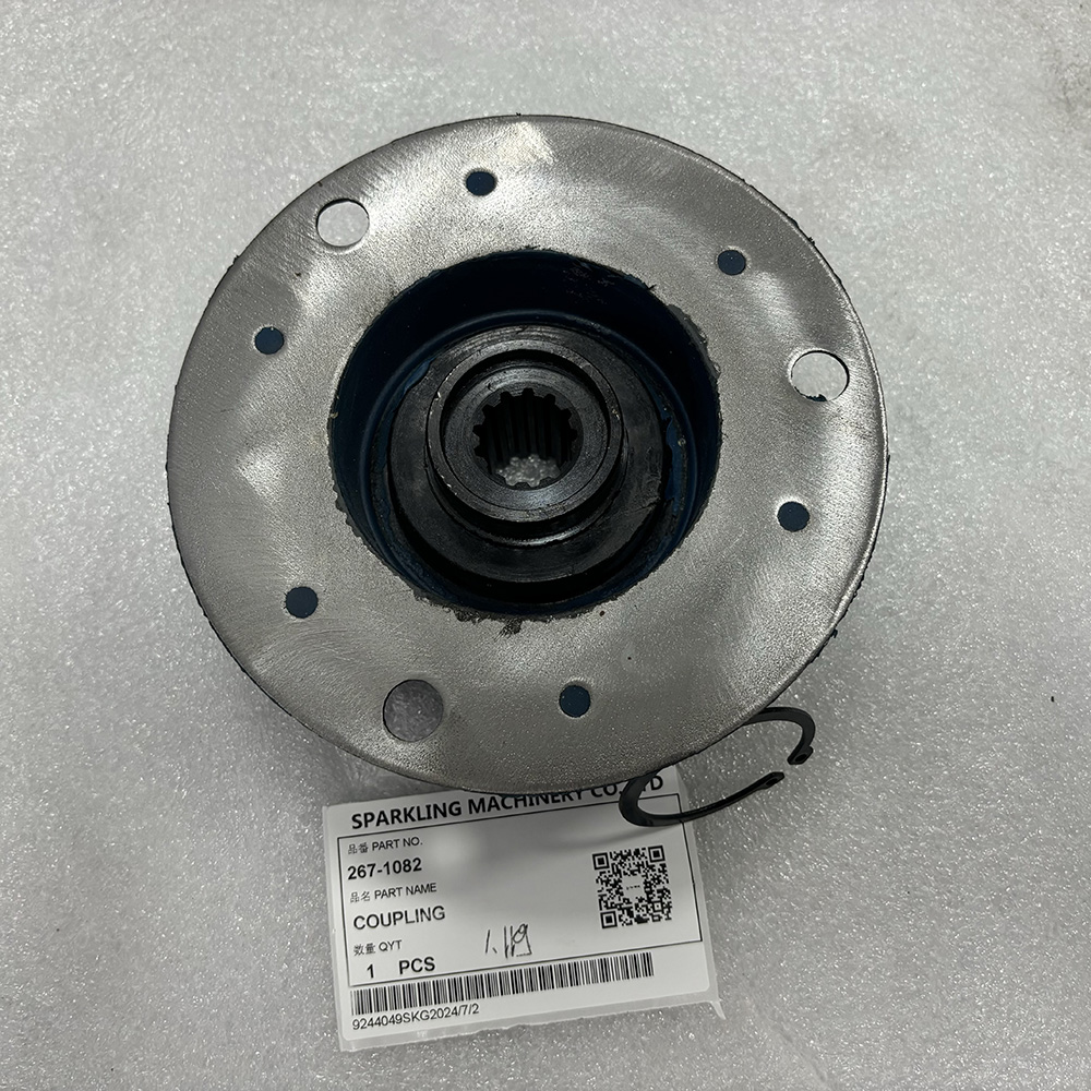 267-1082 coupling pump, CA2671082 China made, CAT 305.5E hydraulic pump coupling, CAT 305C CR pump part, Caterpillar wheel loader coupling, aftermarket CAT coupling, Caterpillar mini excavator spare parts