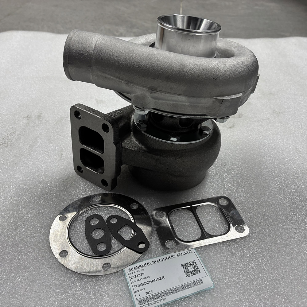 2674370 Turbocharger for Perkins T6.3544 & 6-354.4 Engines