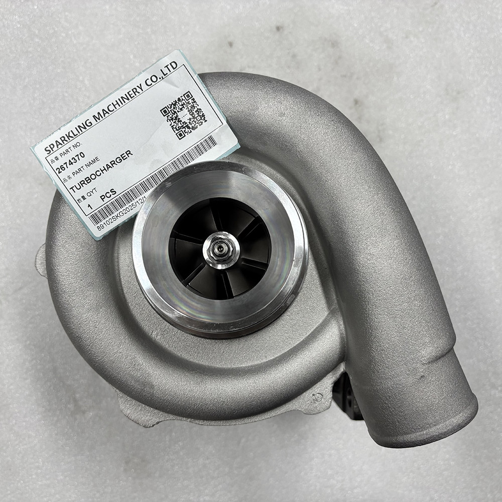 Construction machinery spare parts: Perkins turbocharger 2674370