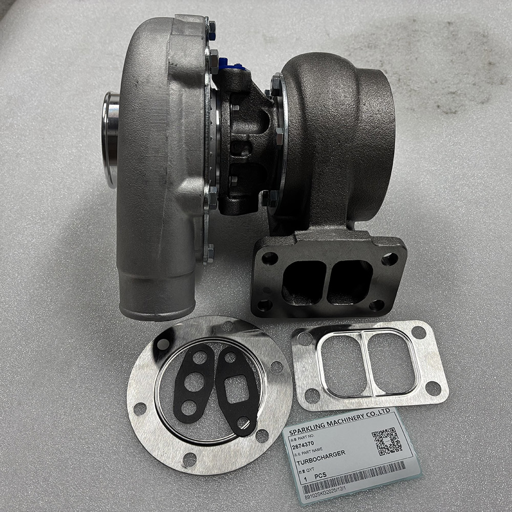 2674370 Turbocharger for Perkins T6.3544 & 6-354.4 Engines