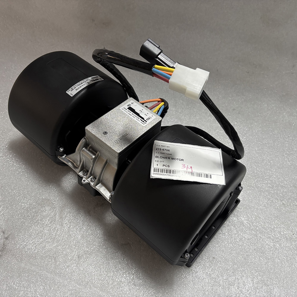 275-6706 blower motor installation diagram for D7R tractor and 938H wheel loader