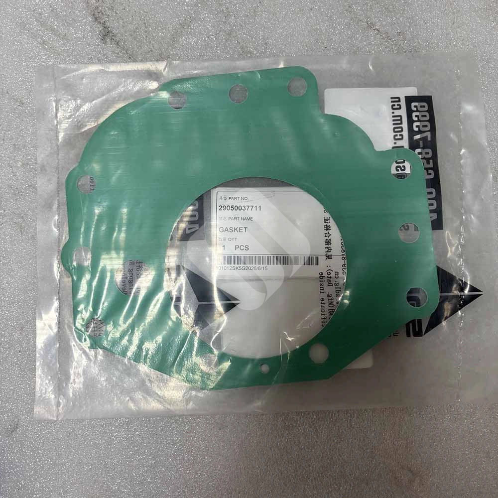 Genuine OEM 29050037711 Gasket for SDLG SDLG LG953, LG955, LG956L 5-Ton Class Wheel Loaders 29050037711-OEM-sealing-gasket-for-SDLG-wheel-loader